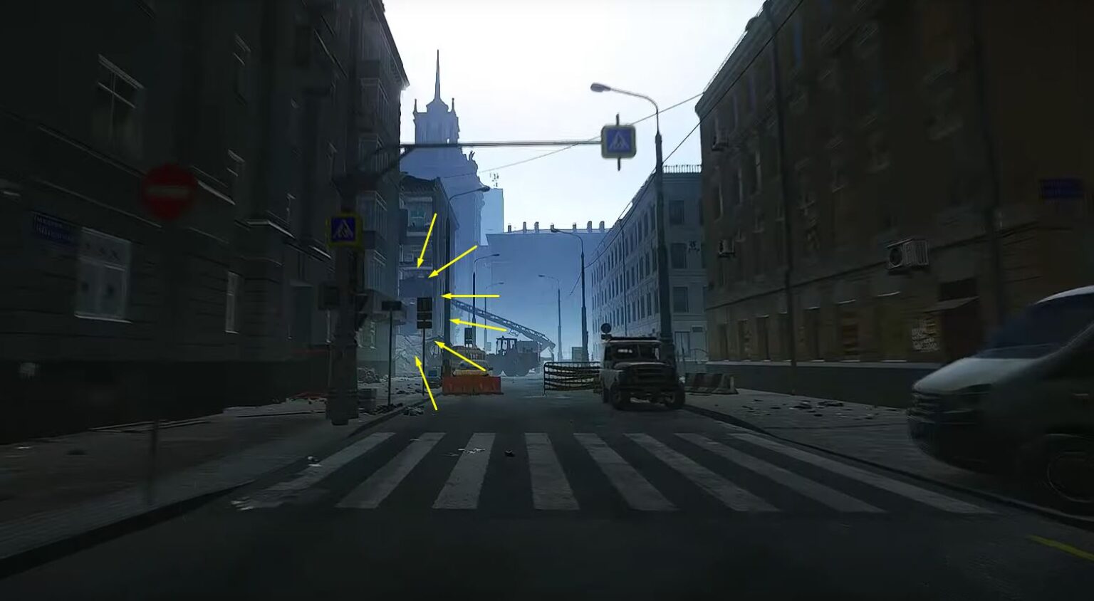 Escape From Tarkov Streets Of Tarkov Damaged House Location (Exit